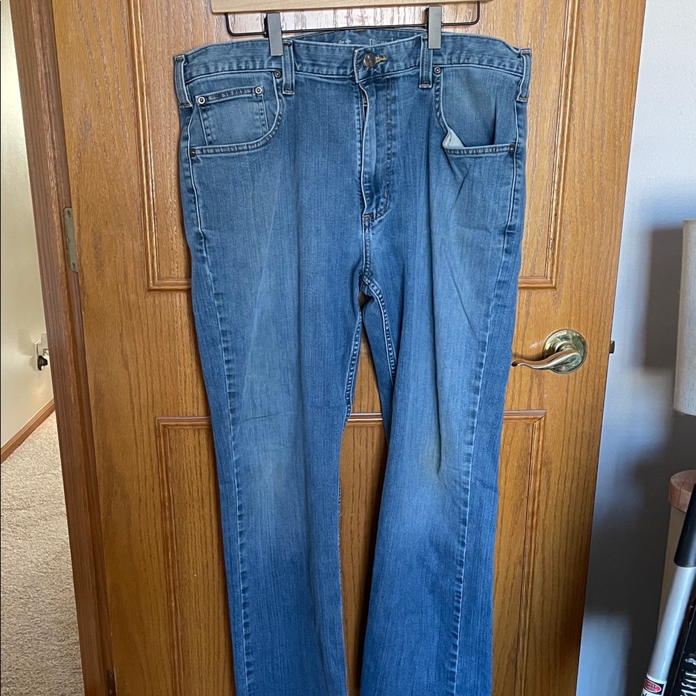 Carhartt Men's Bootcut Jeans in Blue